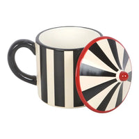 Lidded Ceramic Coffee Mug