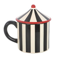 Lidded Ceramic Coffee Mug