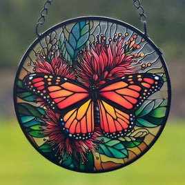 Butterfly Stained Glass Hanger