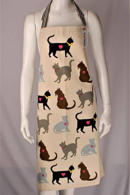 Luv cats apron