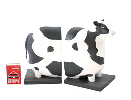 Bookends Cow