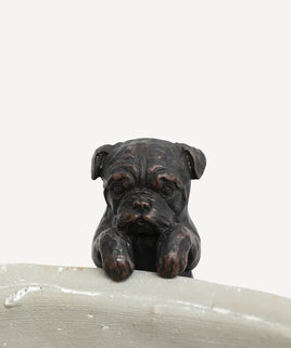 Hanging French Bulldog Dark Brown