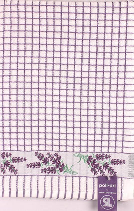 Samuel Lamont Poli Dri Lavender Sprigs tea towel