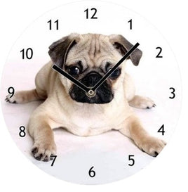 Clock - Cute Pug