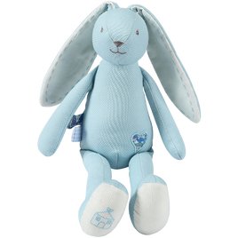 LITTLE DREAMS FREDDIE BUNNY BLUE 40CM