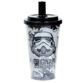 Stormtrooper cup with straw