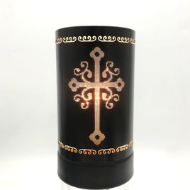 Black Antique Cross Touch Warmer